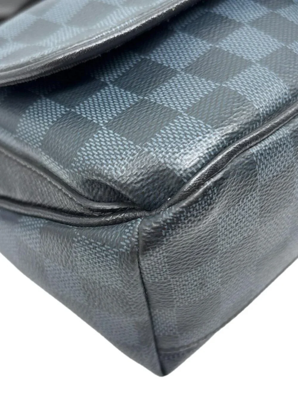 Louis Vuitton  Matchpoint Damier Cobalt Messenger Bag Blue